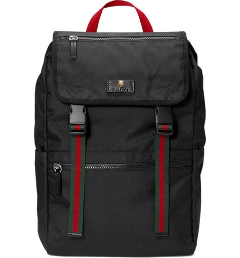 gucci green leather backpack|Gucci backpack nordstrom.